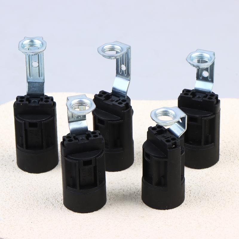 E14 Lamp Holder Socket for 55-100MM Candelabra Base Candle Bulb Replacement Fireproof for Modern and Classic Chandelier Fixtures