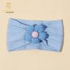 Baby Soft Nylon Headband with Five-Petal Flower - European & American Style