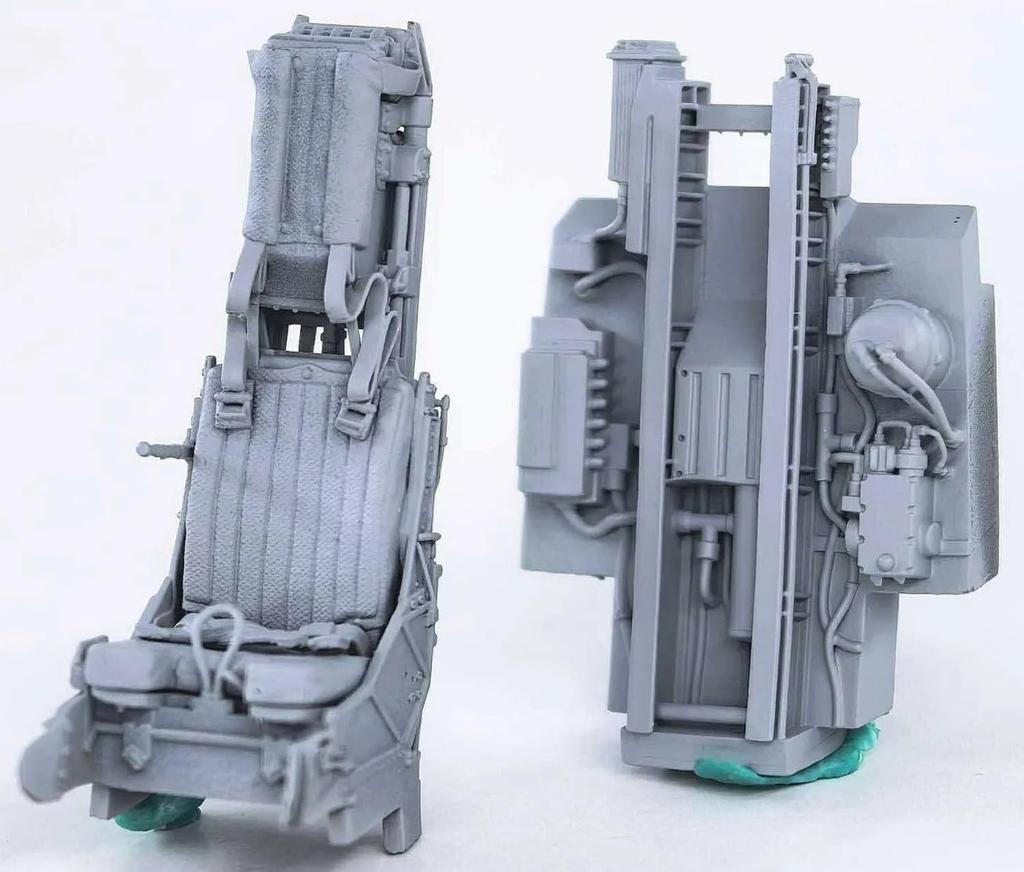 Rokit Studios McDonnell Douglas Harrier II Ejection Seat UMa Plastic Model Parts RKS480302 1/48 AV-8B SJU-4 (for Models) (Airplane)