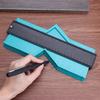 Plastic Irregular Shaper Ruler Gauge Duplicator  Scale Strong Toughness Wooden Portable Template Curvature Scale