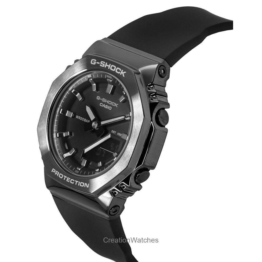 Casio G-Shock Analog Digital Bio-Based Resin Strap Black Dial Quartz GM-S2110B-8A 200M Women's Watch