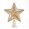 Radiant 3D Hollow Star Christmas Tree Topper Decoration