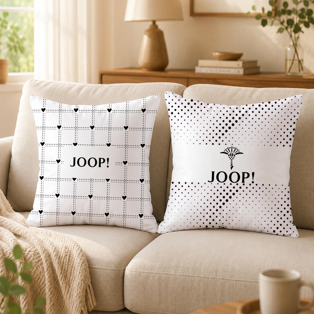 Brand J-JoopS Cushion Cover Double-Sided Printed Pillow Cover Hypoallergenic Dust-Mite Proof