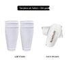 Men's Double Layer Breathable Mid-Calf Shin Guard Football Socks Set