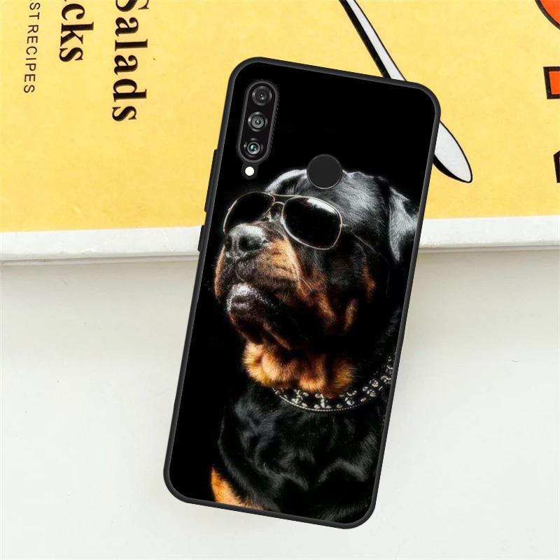 Rottweiler Dog For Huawei Nova Y61 Y73 Y70 Y72 Y60 Y90 Y91 7i 8i 11i 12i 12s 9 10 SE P20 P30 P40 Lite Case