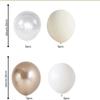 20pc/Set Nude Champagne Cream White Transparent Latex Balloons for Wedding Party Anniversary Engagement Baby Shower Decoration