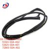 Honda Accord Door Sealing Rubber Strip Set - 72825-SDA-A01 & 72865-SDA-A02