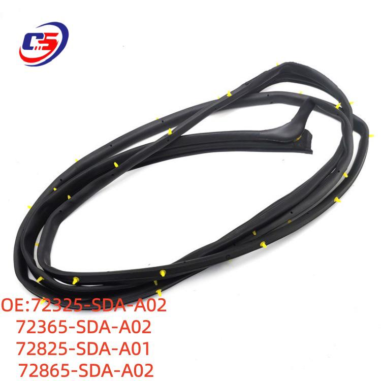 

Honda Accord Door Sealing Rubber Strip Set - 72825-SDA-A01 & 72865-SDA-A02 72325-SDA-A02 72365-SDA-A02 72825-SDA-A01 72865-SD