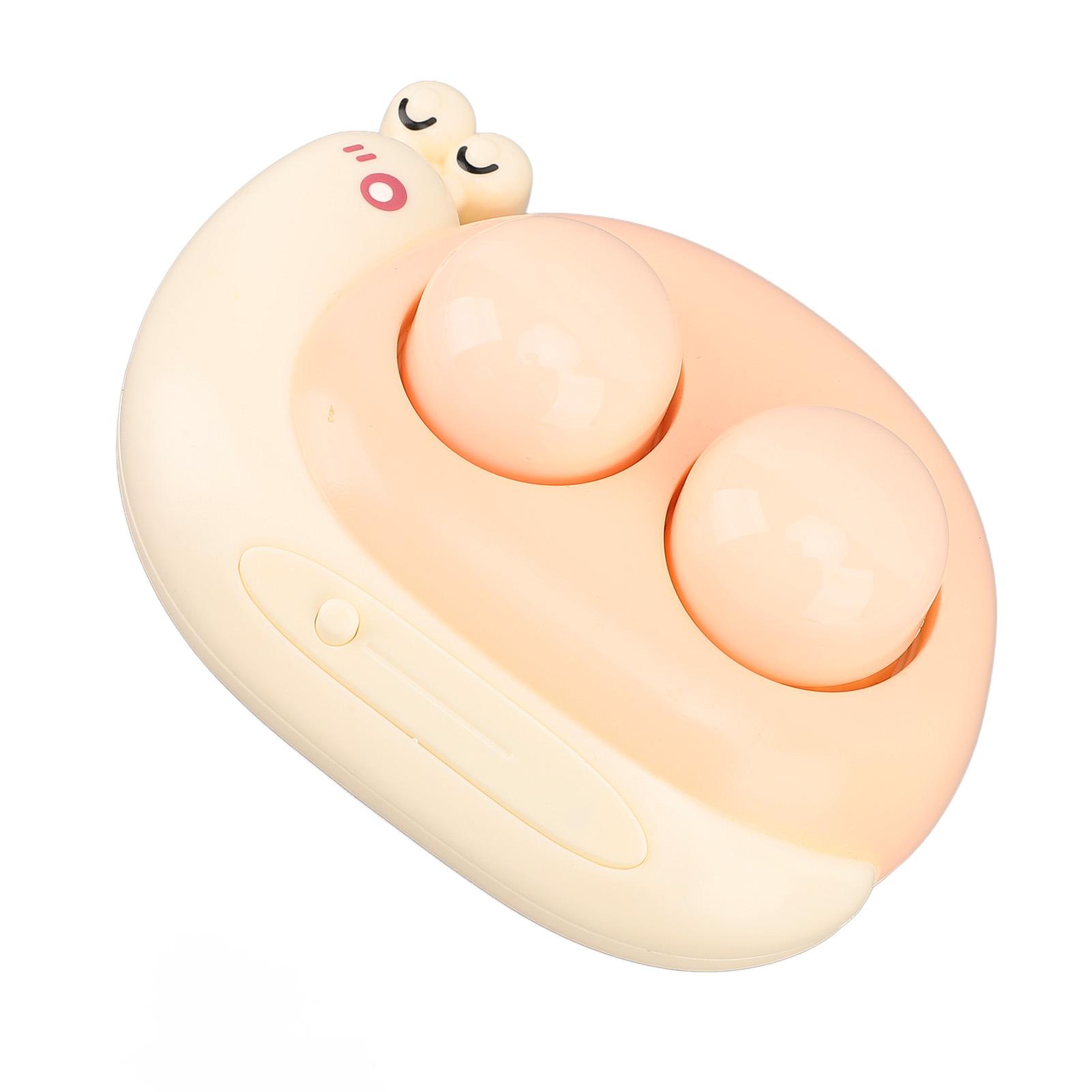 

Contact Lens Cleaner Machine Snail Shape Portable Battery Powered One Button Start Contact Lens рожевий