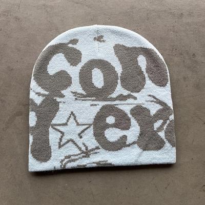 Vintage Y2K Wolle Acryl Strickmütze Damen Beanie Winter Warm Beanies Harajuku Hip Hop Lässige Skullies Outdoor Mütze