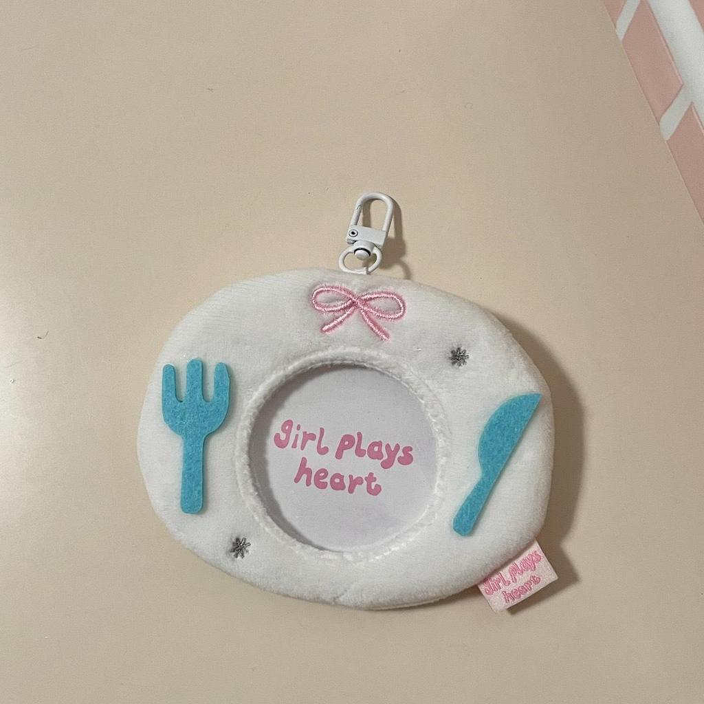 Bolsa de Pelúcia Fofa Mishmash Baaji com Protetor de Emblema Redondo