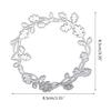 Round Wreath Metal Cutting Die DIY Christmas Invitation Cards Making Supplies