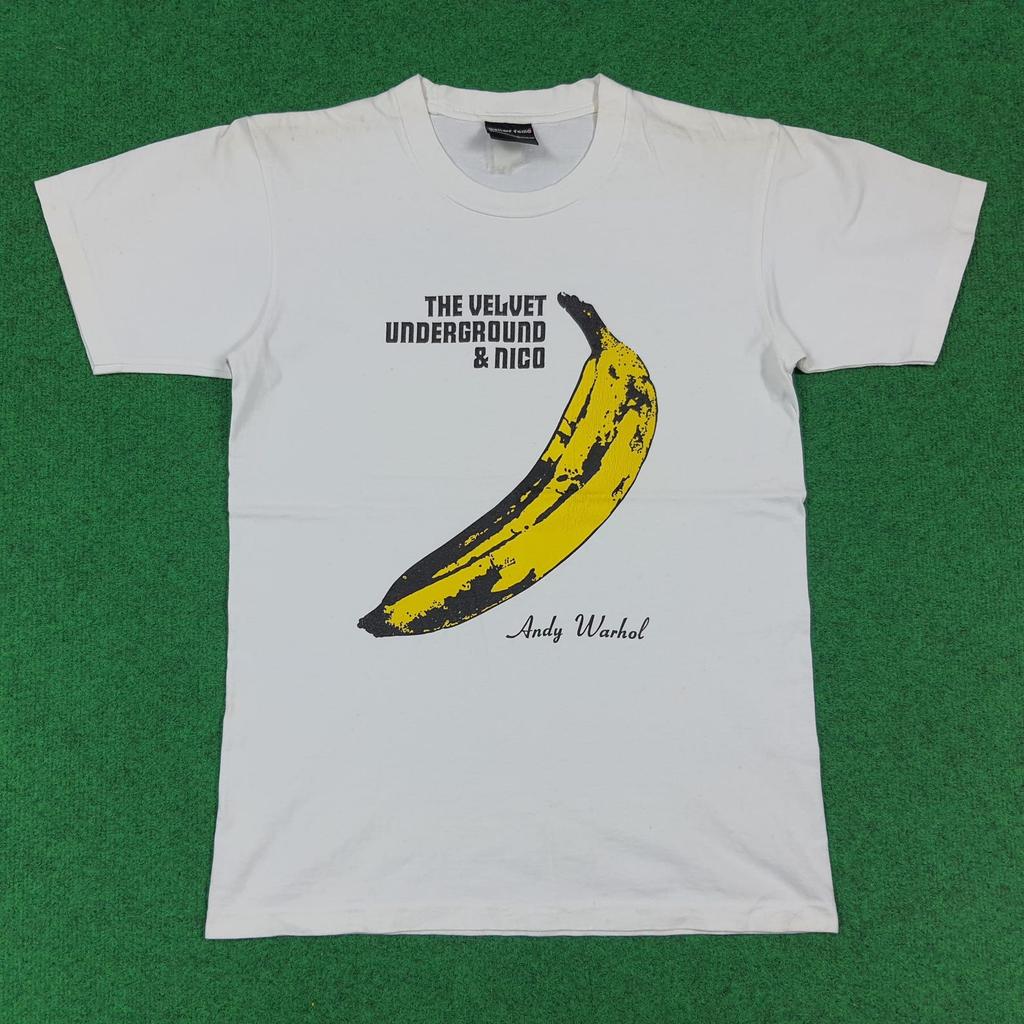 Vintage 90s Andy Warholl Banana Graphic Single Stitch Tees