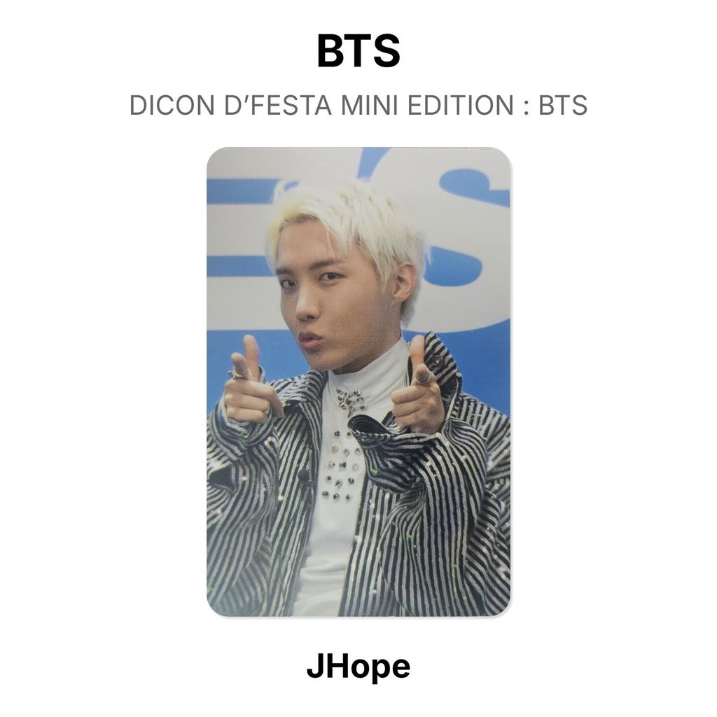 BTS DICON D’FESTA MINI EDITION : BTS Official Photocard