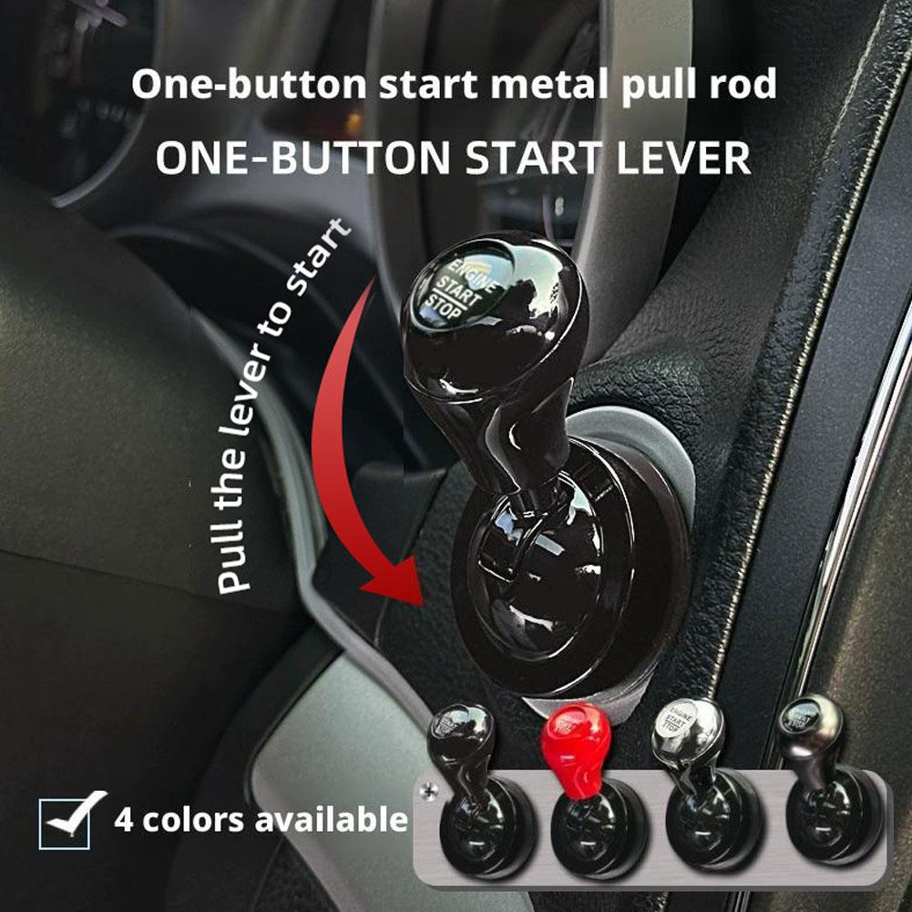 Car Start Button Cover Rocker Automotive Interior Accessory Joystick Gift New Car Retro Universal Decoration F7D6