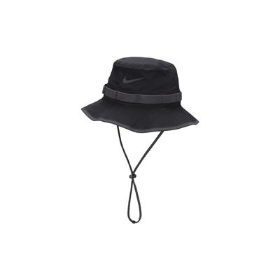 Nike Geborduurde Oogjes Bucket Hat Unisex Hoeden Zwart FB5621-010