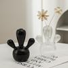 Kreative Kaktus-Glasvase, Aromatherapie-Flasche, nordische Vasen, Hydrokultur-Blumentopf, einfache kleine Vase für den Schreibtisch, Heimdekoration
