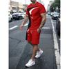 Daily Comfort Men's Striped Printed Sportswear Fashion Versatile Suit Casual Breathable Sport Wear Men’s