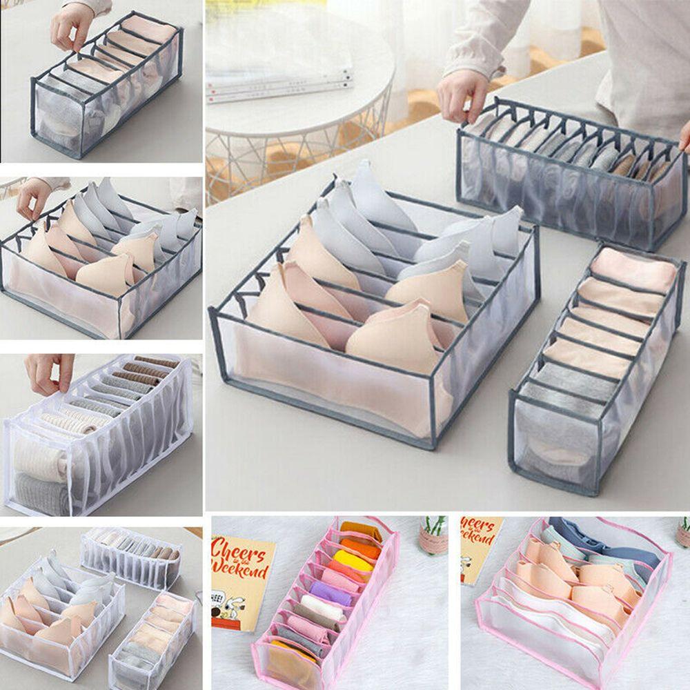 

Cabinet Home & Living Nylon Underwear Storage Box Bra Pouch Closet Organizer Socks Storage Bag