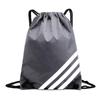Polyester Oxford Cloth Double Drawstring Backpack for Marathon and Basketball Storage