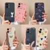 For Vivo Y28 Y28S Case Simple Butterfly High Quality Liquid Silicone Back Cover For Vivo Y 28 4G 5G Full Protection Phone Shell