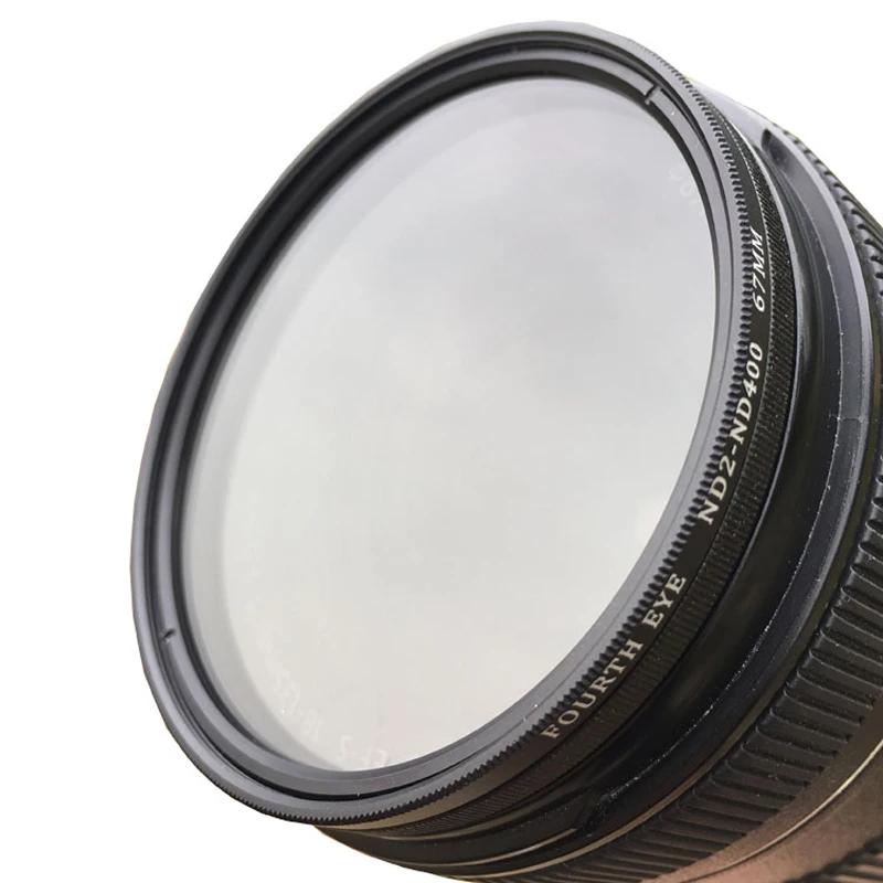 Variable ND Filter ND2-ND400 (1-9 Stops) Adjustable Neutral Density Filter for Camera Lens 37-77mm 82mm 86mm