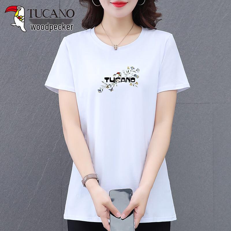 

Woodpecker Women s Casual Cotton Short-Sleeve T-Shirt M