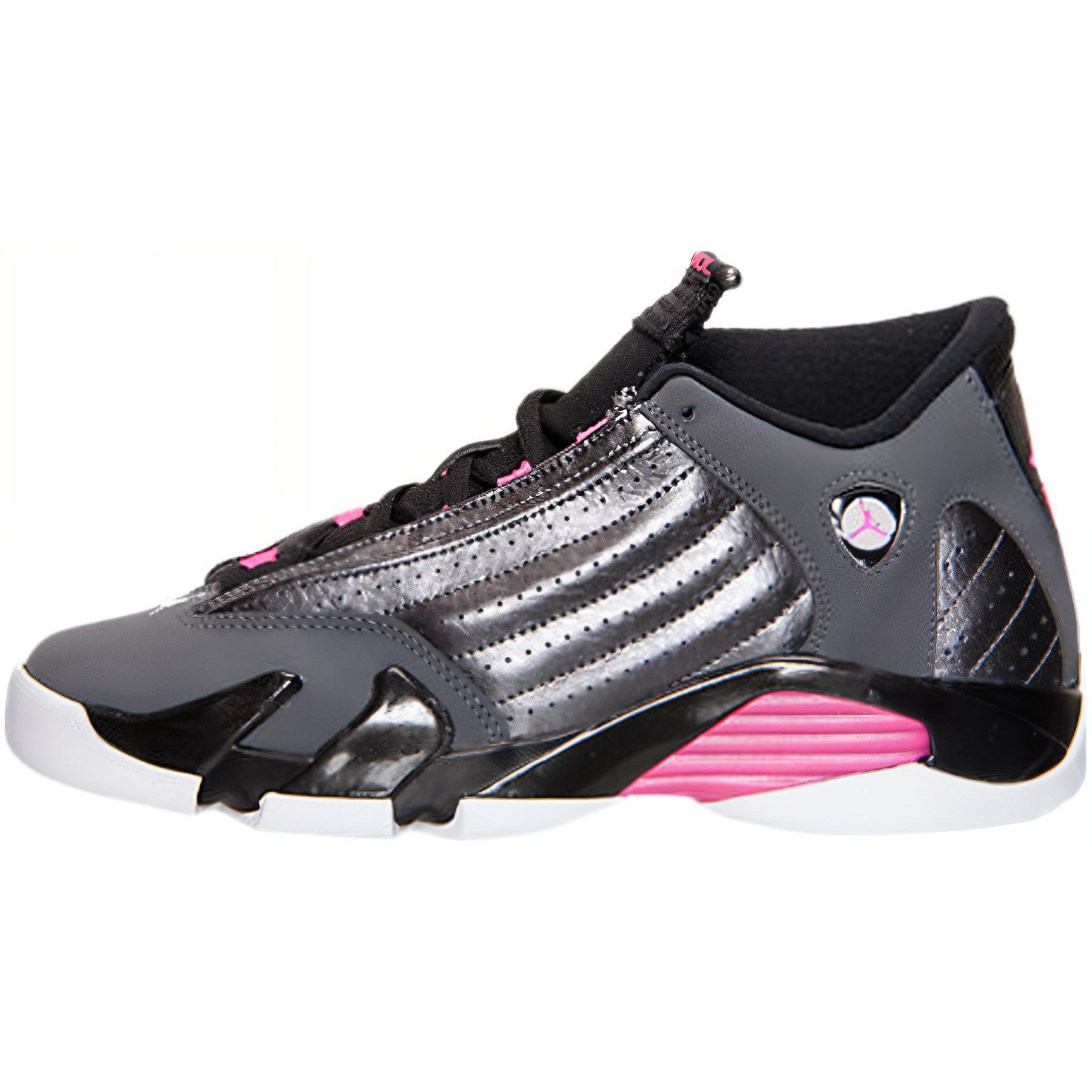 

Новые JORDAN 14 Retro Hyper Pink GS 654969-028 36.5