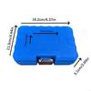 7Pcs Double Tool 3/16inch Auto Flaring Tool Set for Car Truck Motorcycle Brake & Hydraulic Lines