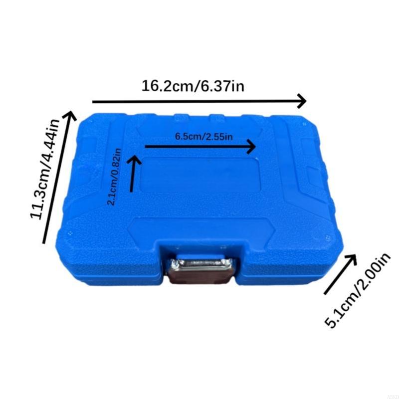 7Pcs Double Tool 3/16inch Auto Flaring Tool Set for Car Truck Motorcycle Brake & Hydraulic Lines