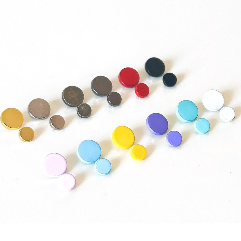 20pcs Metal Ultra-small Buckle 4mm Doll Shoes Buckles Doll Coat Buckle DIY Doll Clothes Accessories