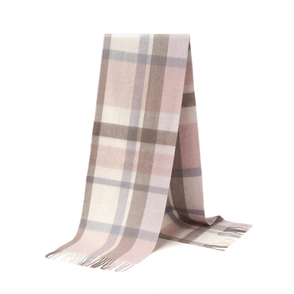 2025 British Plaid Wool Scarf for Men & Women - Warm, Autumn/Winter Style