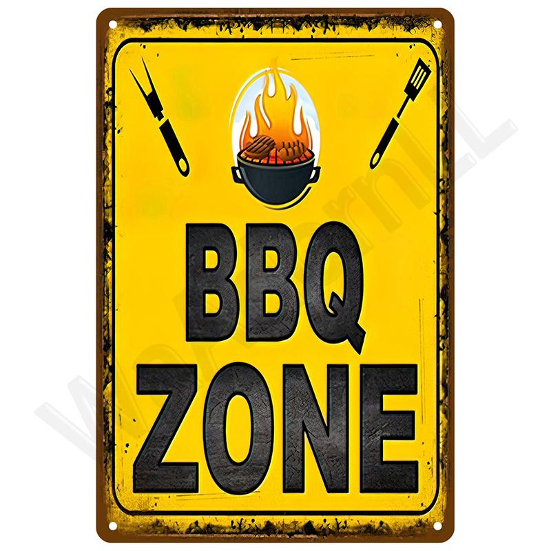 Retro Wall Art Mural Outdoor House Bathroom Home Room Decorations Decor Vintage Metal Signs Plates Tin Sign Posters Man Cave Bar