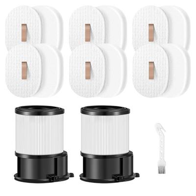 15 Pièces Filtres HEPA Compatibles avec Pour Aspirateur Sans Fil Shark PowerDetect