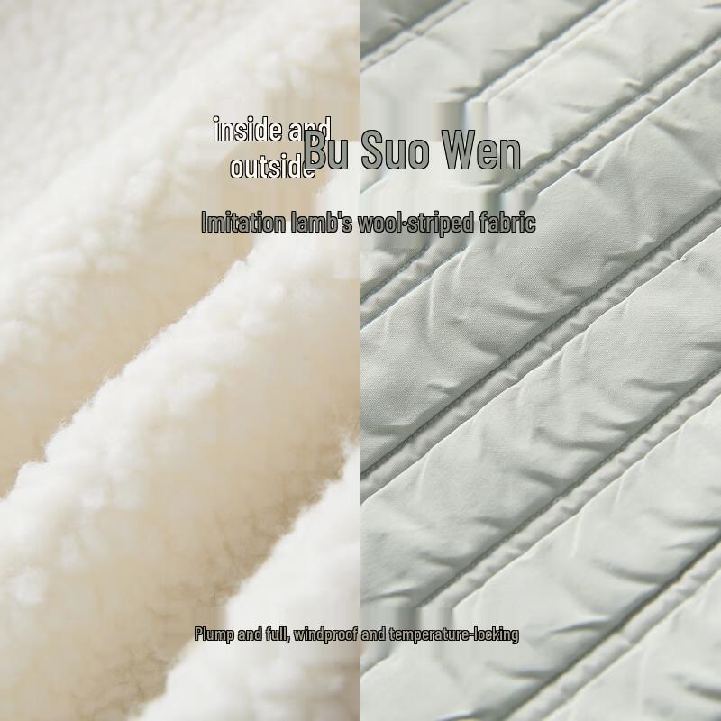 Sancai 2025 Winter Reversible Faux Fur Coat