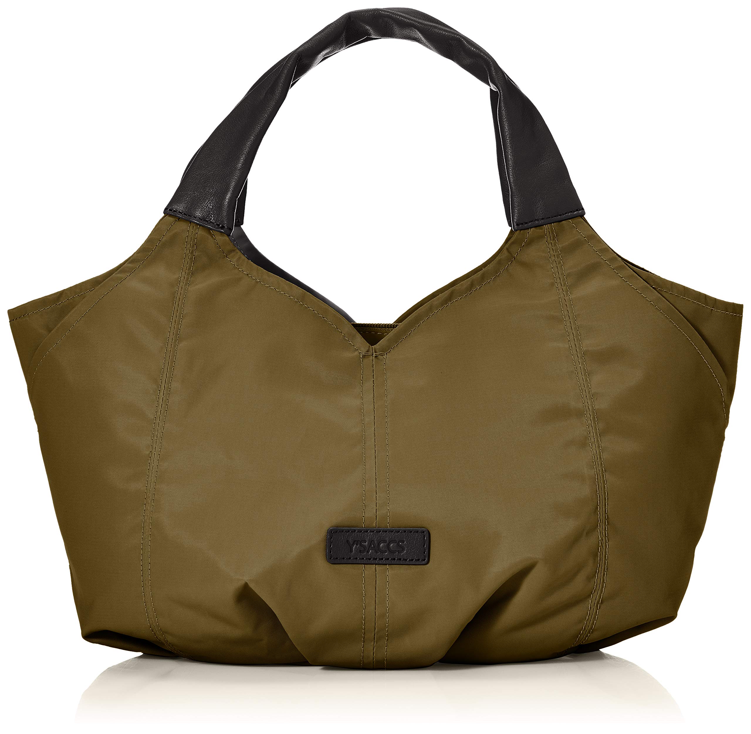 

Recycled Nylon Fluffy Tote S Size Khaki [Izak] Y01-03-01 Women s хакі