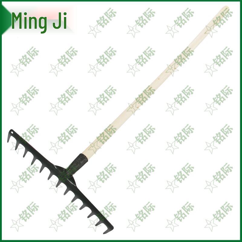 13-Tooth Garden Rake with Handle