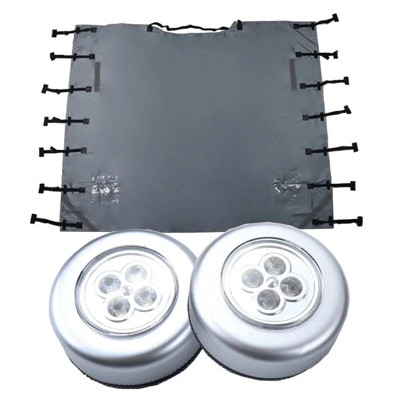 

220x175 см RV Camper Caravan Передний защитный чехол для буксировочного устройства Водонепроницаемый чехол для буксировочного устройства Caravan Защита от дождя, снега и пыли серый