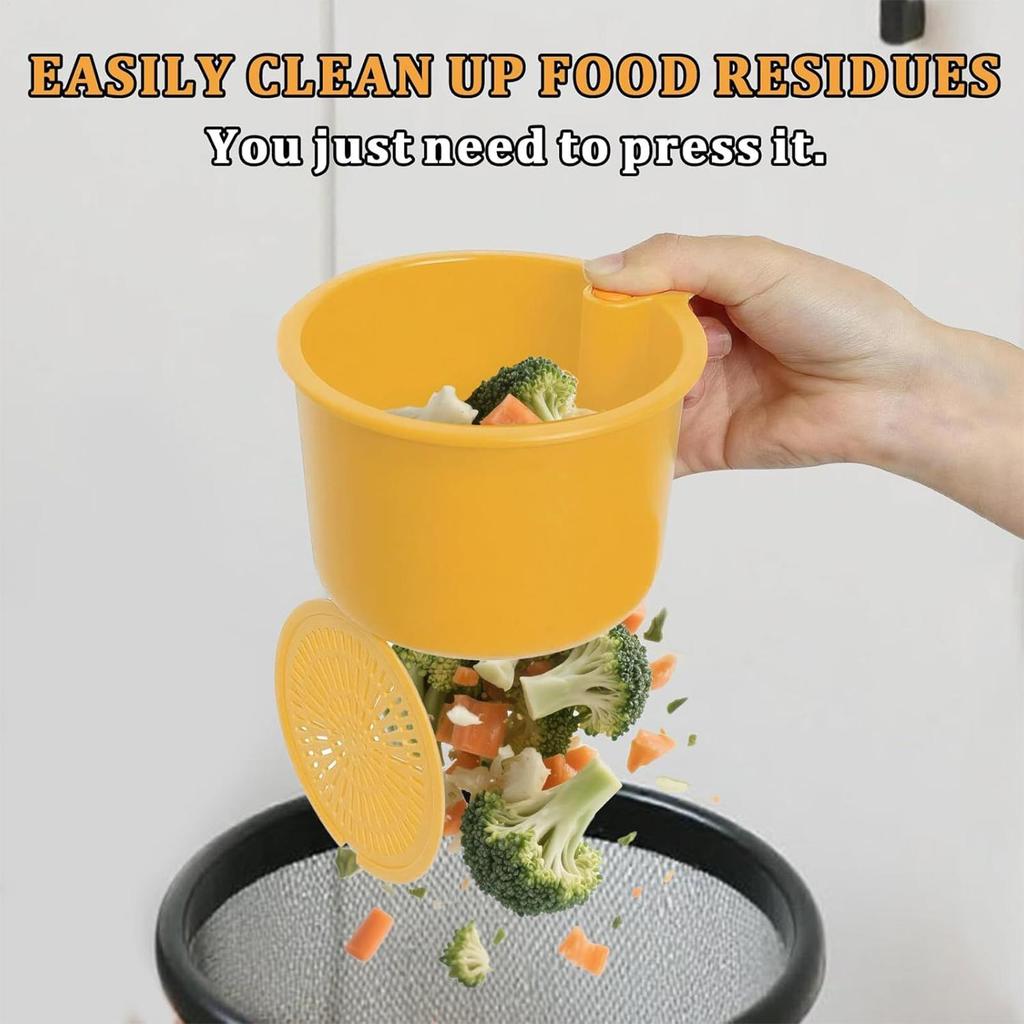 Creative Sink Hanging Strainer Basket Food Waste Catcher Fruit Clean Filter Rack For Dry Wet Separation Kitchen Accessories