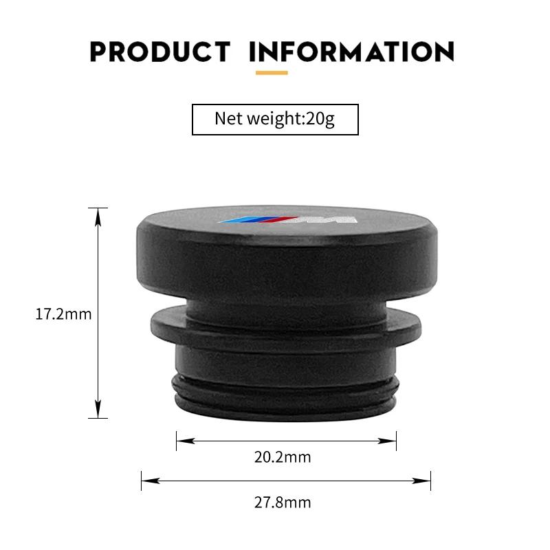 Car Sticker 2025 Hot Car Cigarette Lighter Dust Cover Dustproof Decoration Cap For BMW M M3 M4 M5 X1 X3 X5 X6 X7 E90 E70 F10 F20