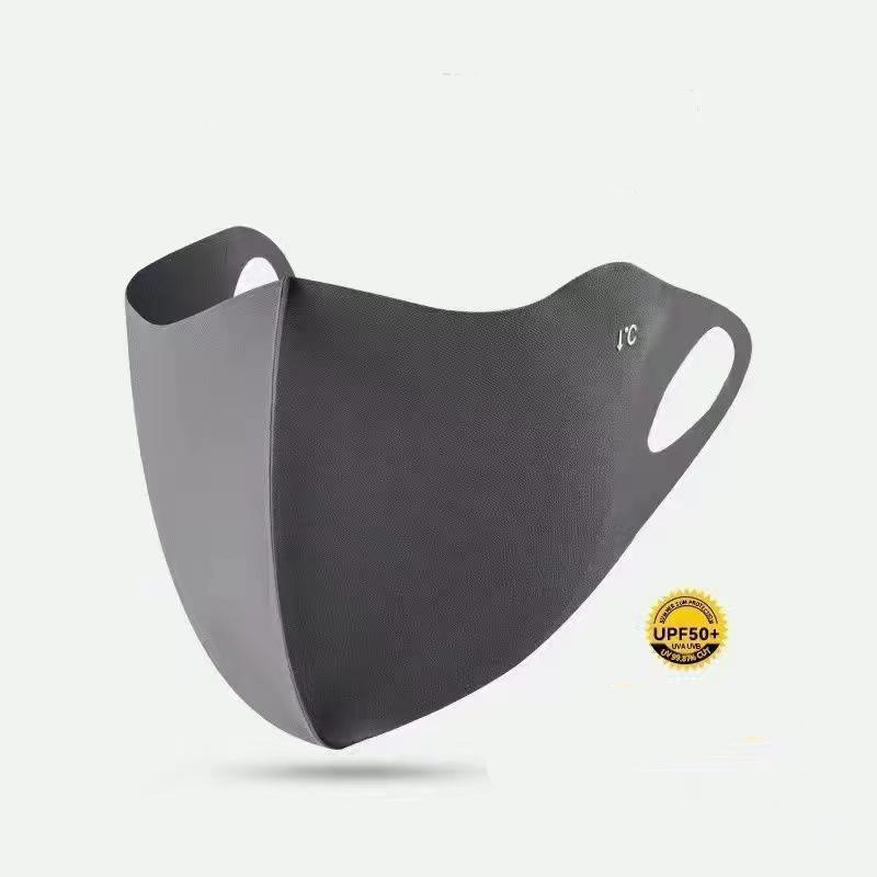 Cycling Ice Silk Face Mask Anti-UV Sun Protection Unisex Adjustable Breathable Bandana Hunting Running Sport Mask Scarf