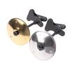 Desktop Crash Cymbal Musical Saucer Car Crash Cymbal Alloy Crash Drums Cymbal Drum Mini Drum Easy To Install Clip-On