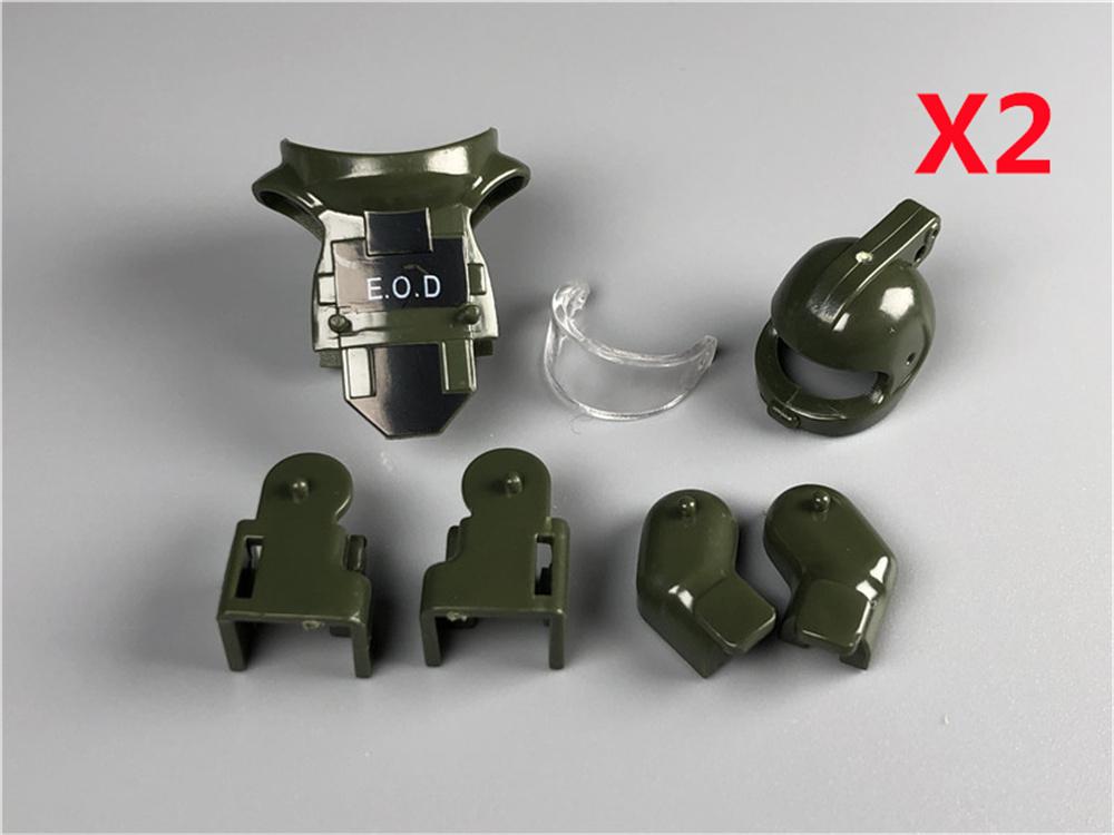 MOC Steine Suona Horn Militärpistole Piraten Gewehr Soldat Gamaschen Helm Actionfigur Zusammengebaute Bausteine Jungen Spielzeug