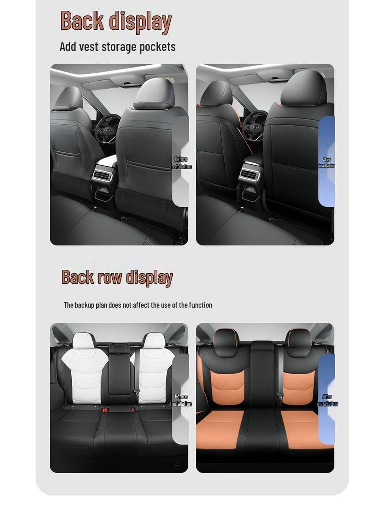2026 Geely Emgrand 4th Gen Universal Seat Covers - Full Coverage for All Seasons