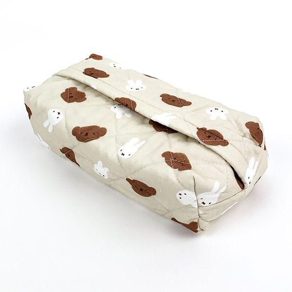 Miffy Tissue Cover Quilting Series Boris Case Interior Character Goods
