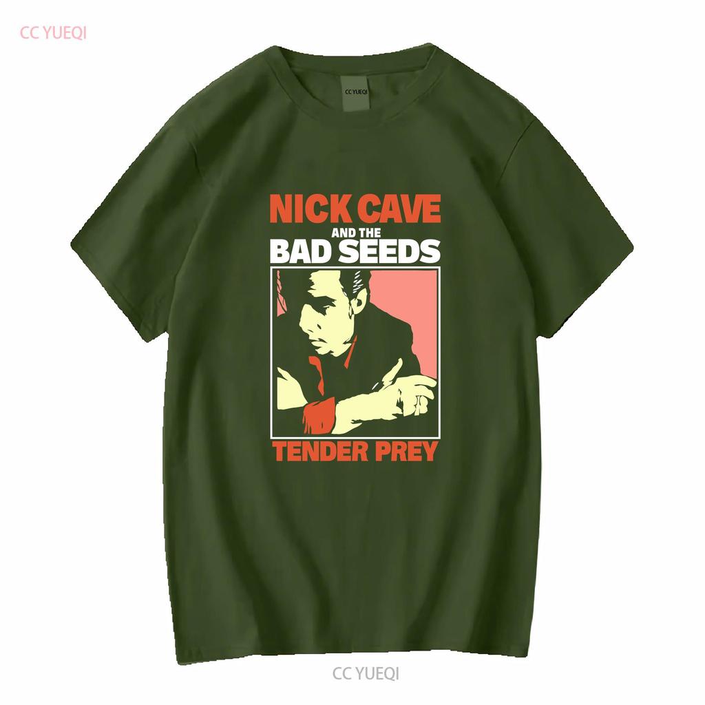 NOT VTG Nick Cave The Bad Seeds Tender Prey M T Shirt Fruit of Loom Artsy vintage Washed Top For Everyday Wear fashion