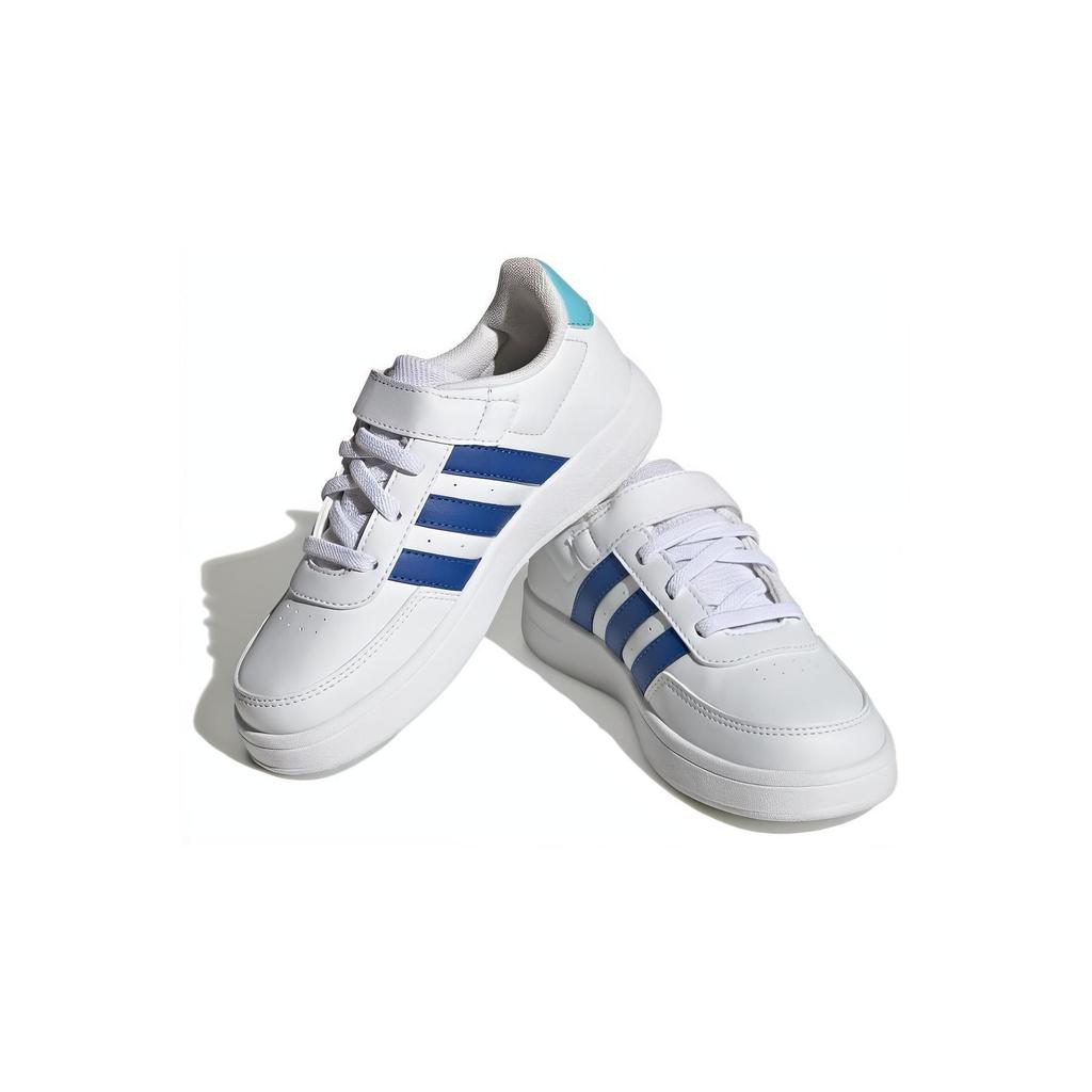 Adidas Neo Breaknet Comfortable Versatile Low-Top Kids Skate Shoes Kids sneaker White Blue IG9810