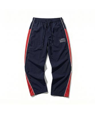 EXTRAORDINARY Color-Block Track Pant Navy