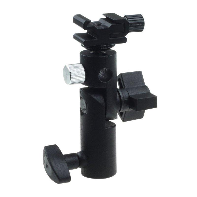 Hot Shoe Umbrella Holder Mount E Type Flash Light Stand Bracket for DSLR Camera