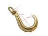 8-inch Short J-Hook with Ring for Towing Chains, Tow Trucks, Winch, Loading Vehicles, Towing Supplies, Tools